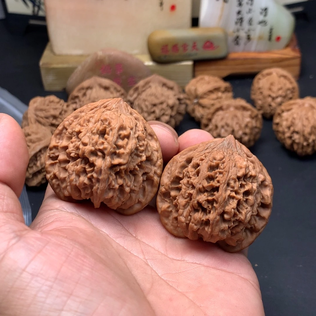 ****️文玩核桃把件满天星