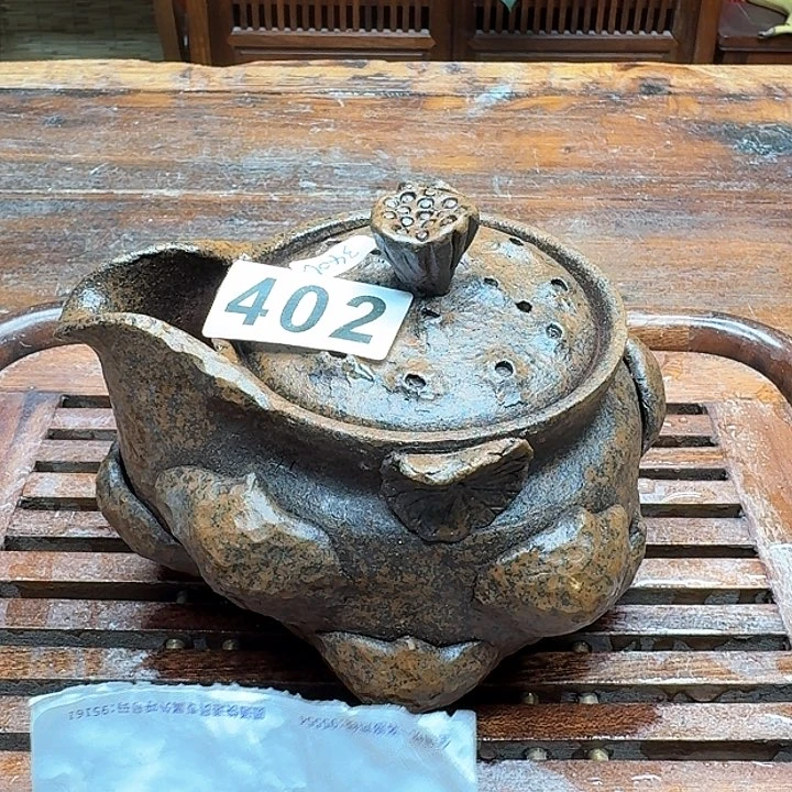纯手工制作粗陶茶具