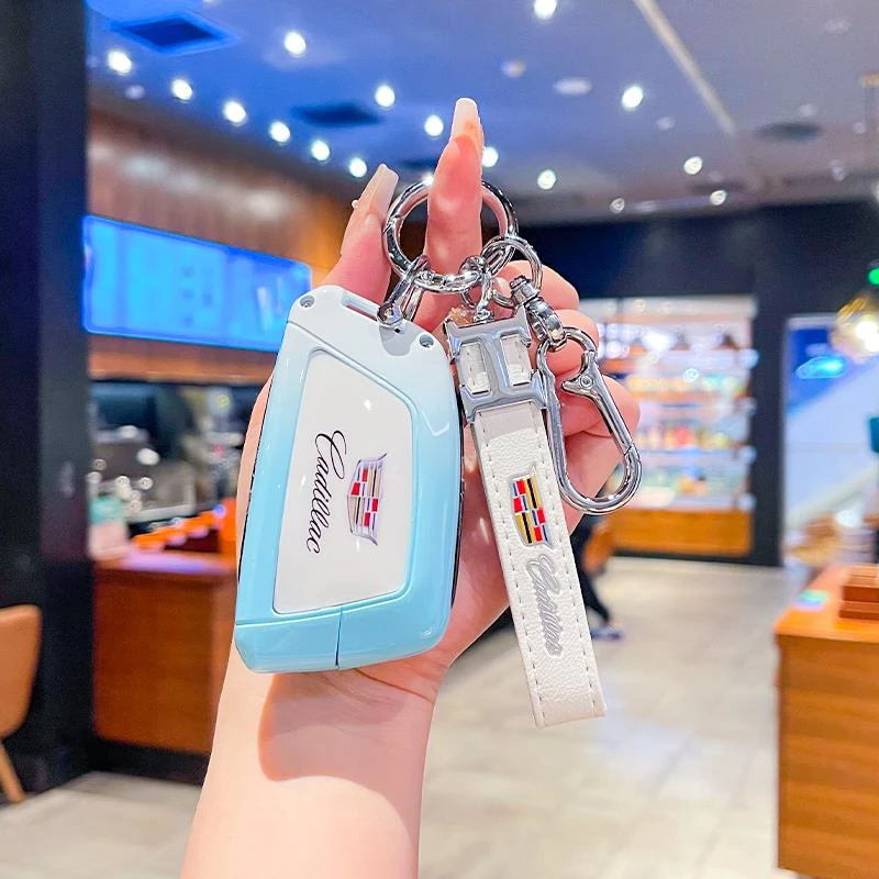 适用凯迪拉克XT5钥匙套XT4壳XTS扣XT6 XT6 CT4刀锋 CT5 CT6包ATSL