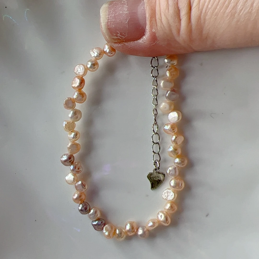 合金手绳淡水珍珠703