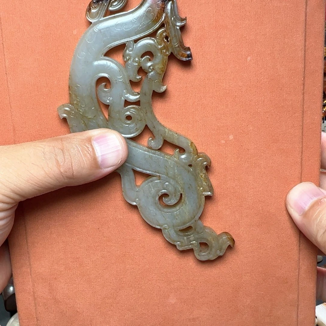 雨***禾和田玉（糖玉）未镶嵌挂件