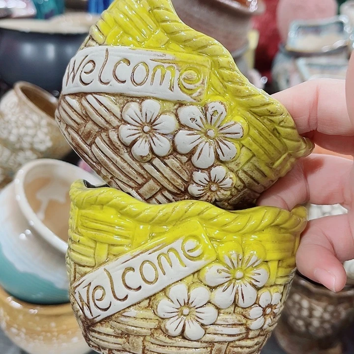 多肉陶瓷花盆满10元包邮