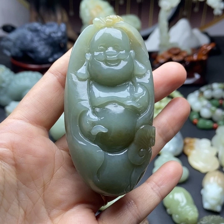 未镶嵌和田玉把件