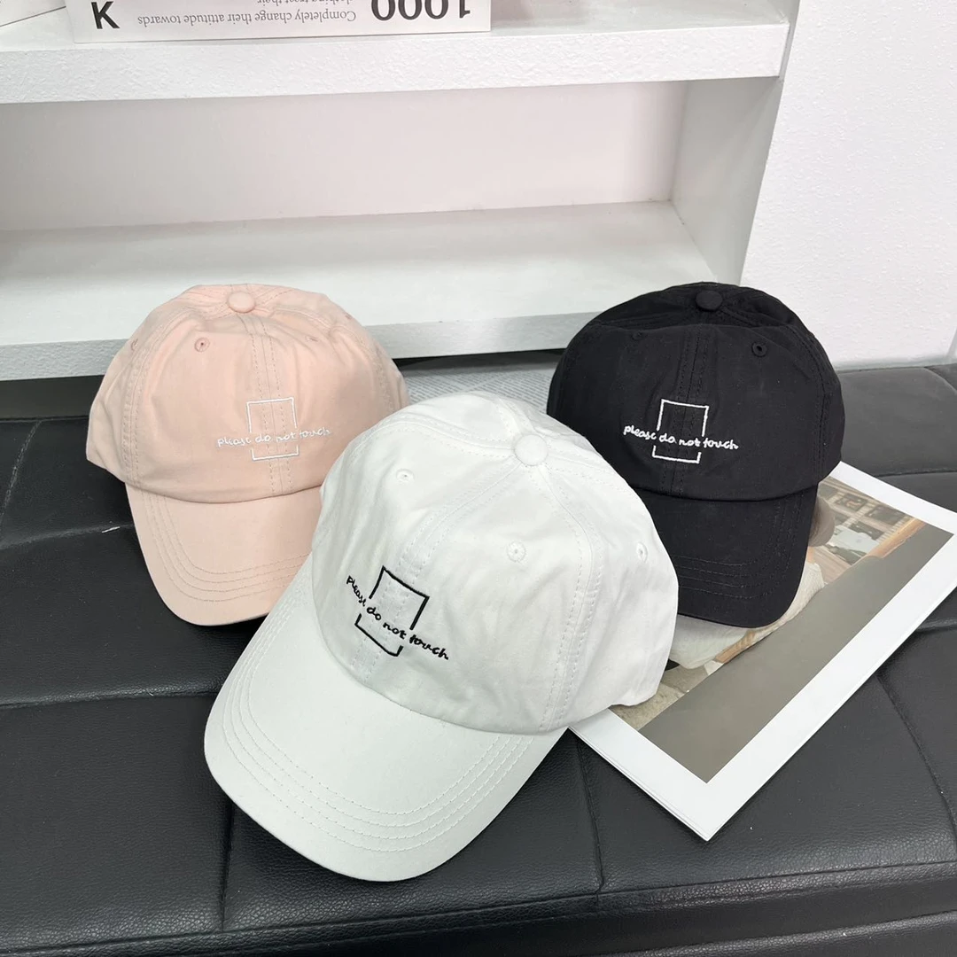 刺绣帽夏季防晒遮阳鸭舌帽百搭潮流设计 CD-0211