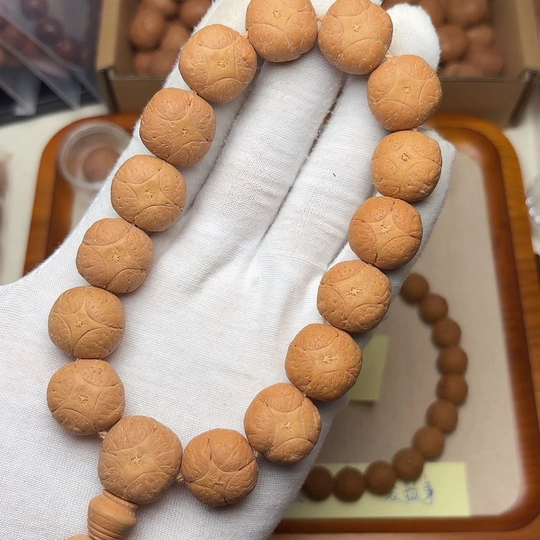 凤眼菩提手串精品麒麟方块手串1.7新籽