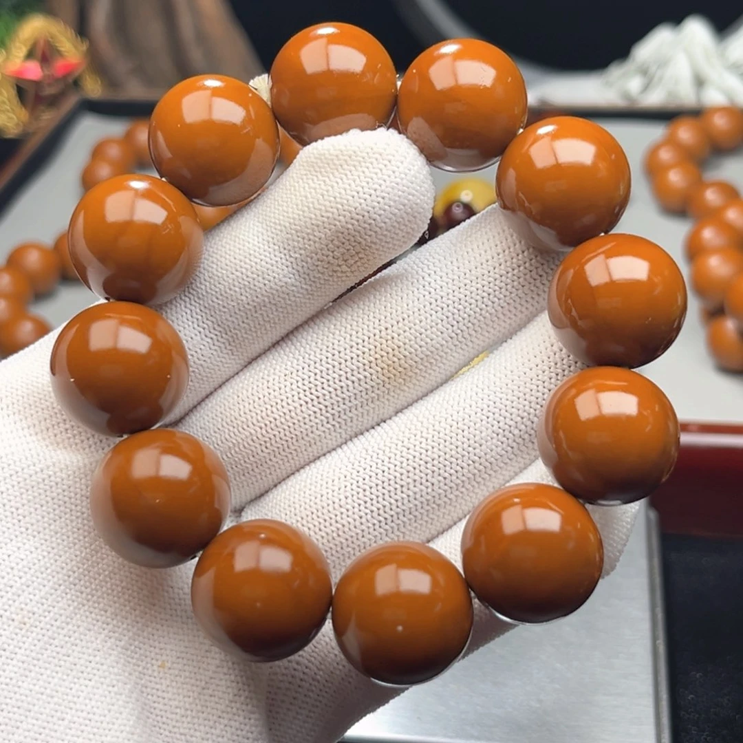 橄榄核手串 **** 1.97+树王精品铁核 小孔 