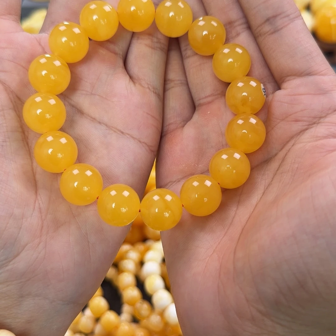 琥珀未镶嵌珠宝奇石15mm同料