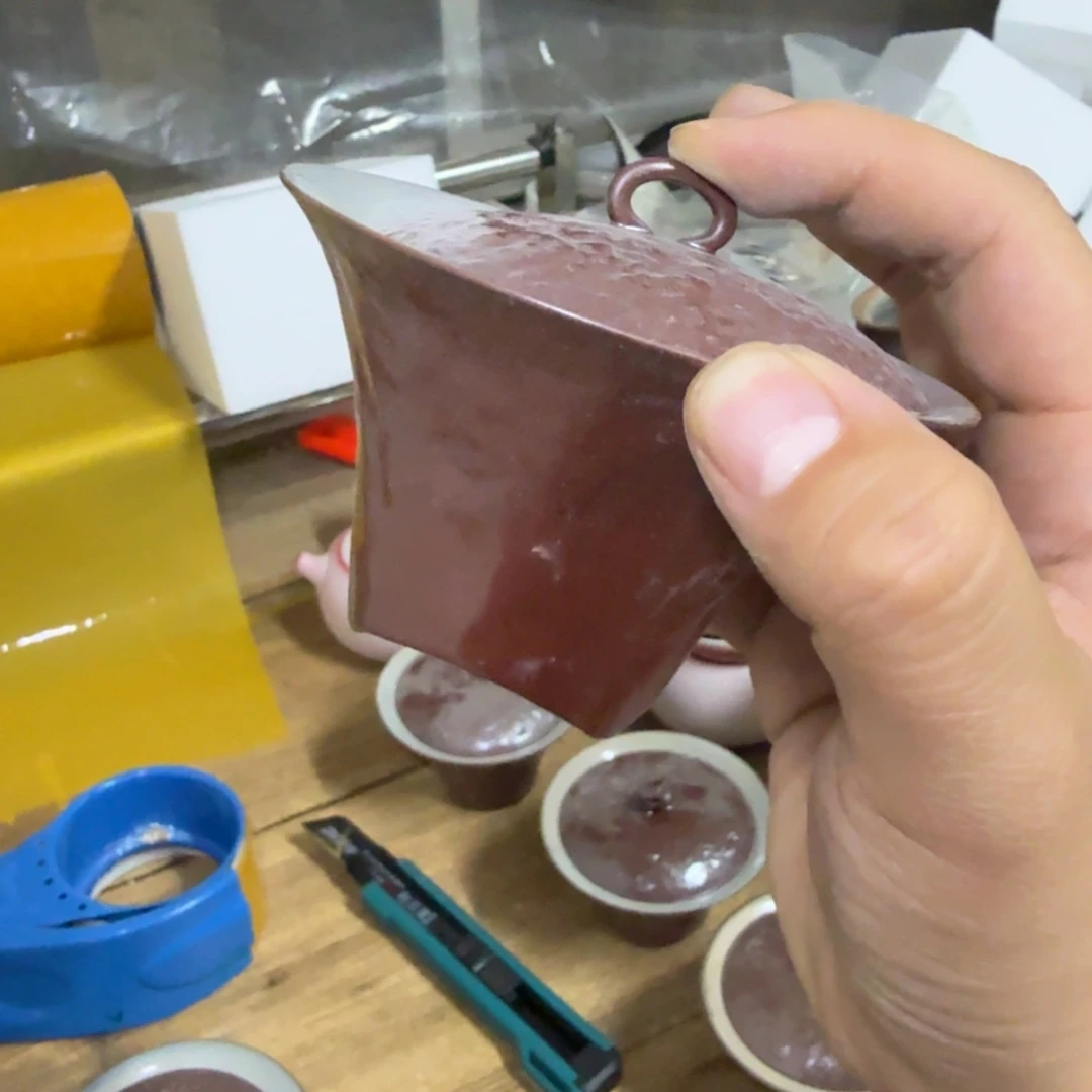 紫砂瑕疵茶具介意勿拍