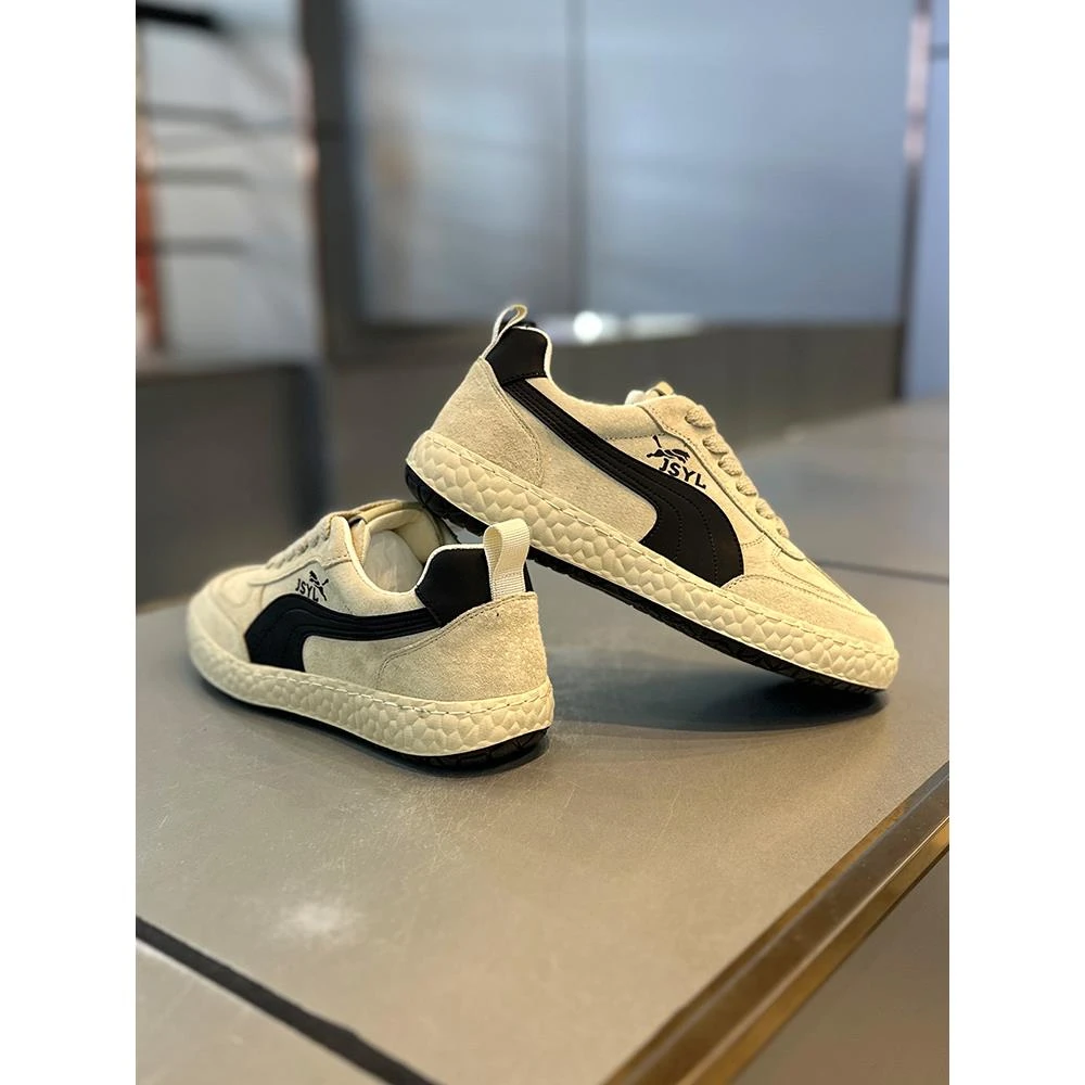 DMXUXM『设计风』轻松搭配~匠心制作~软底轻便百搭时尚休闲板鞋男潮