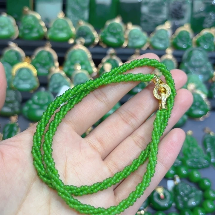 未镶嵌和田玉（碧玉）挂件