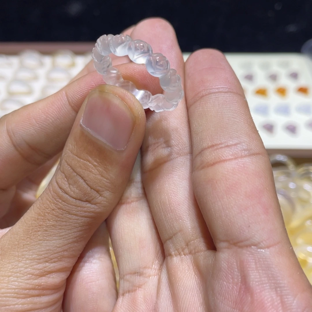 玛瑙/玉髓合金戒指27号港18