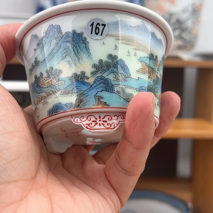 红陶H*手工盆景花盆