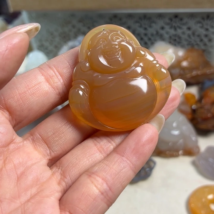 玛瑙/玉髓未镶嵌吊坠(不含链)