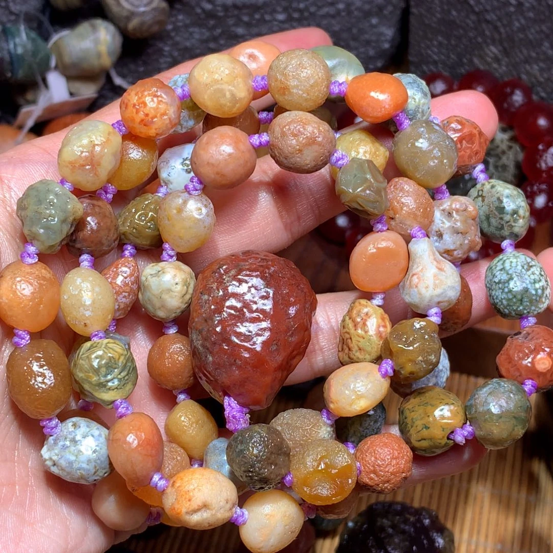 未镶嵌玛瑙/玉髓珠宝半成品