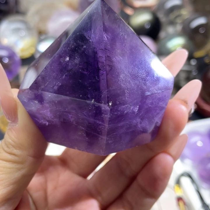 水晶未镶嵌珠宝半成品