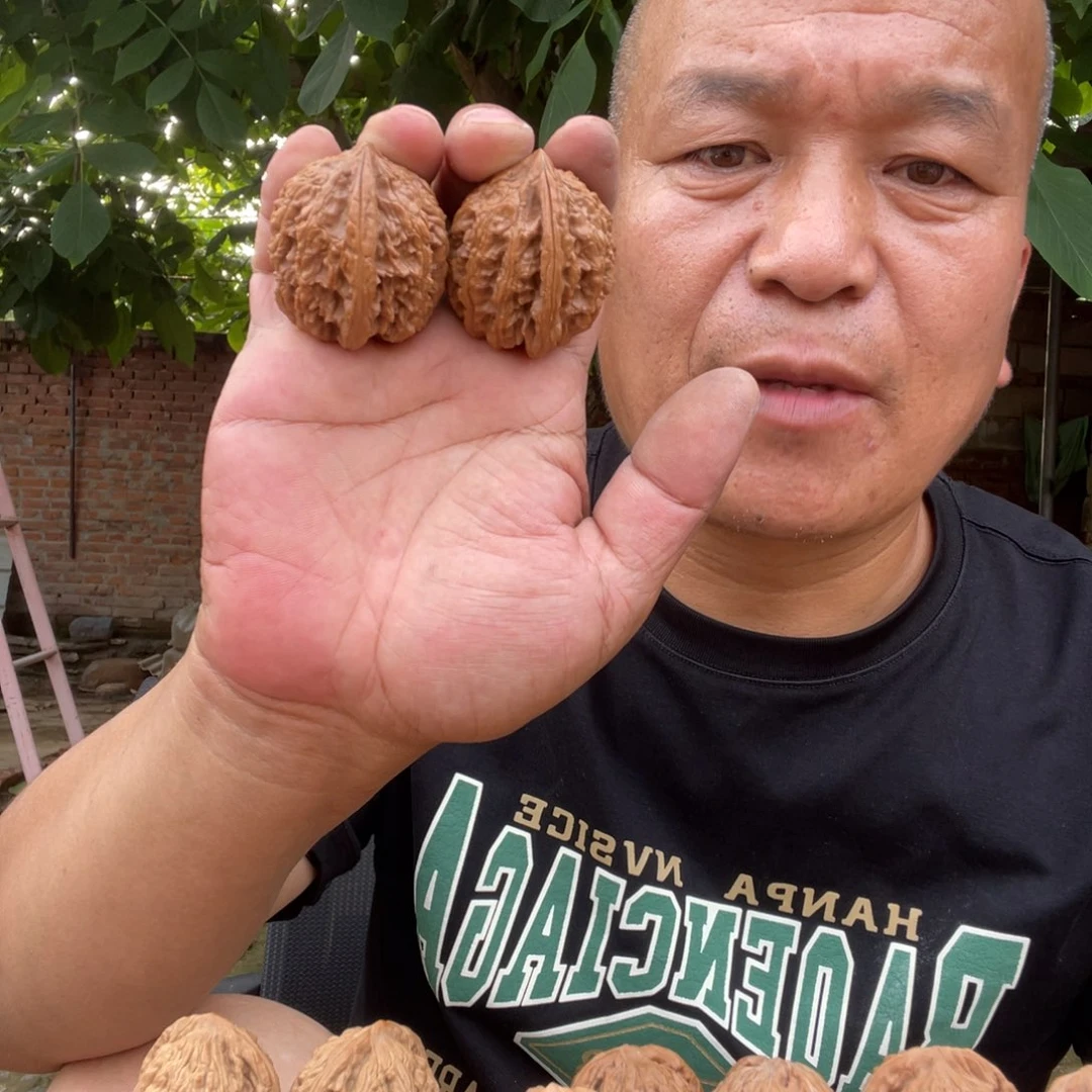 文玩核桃吊坠大沽石40