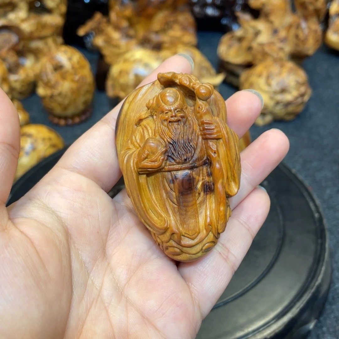 柏木（崖柏）太行精品陈化虎皮留疤手摆件