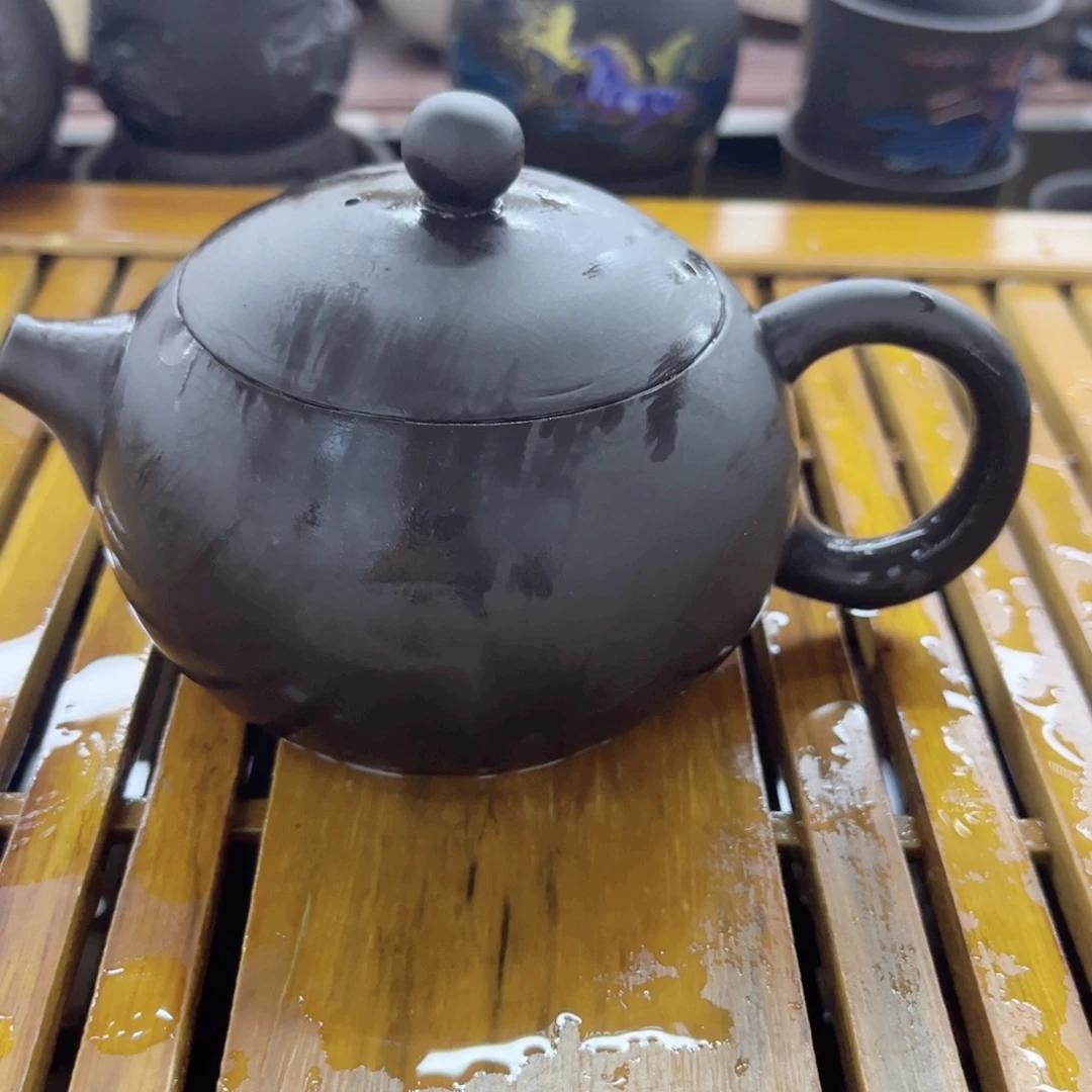 黑珍珠凤鸣西施壶