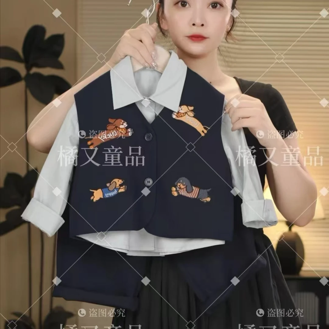 【现货】2025春秋季儿童新款韩版时尚休闲套装28795