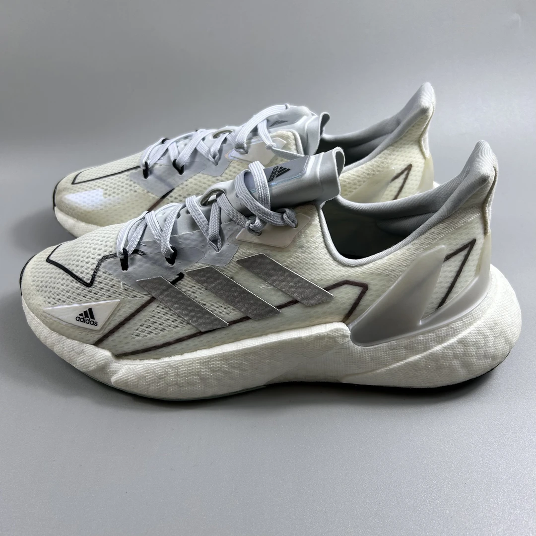 二手正品42码 Adidas阿迪达斯男子运动缓震跑步鞋