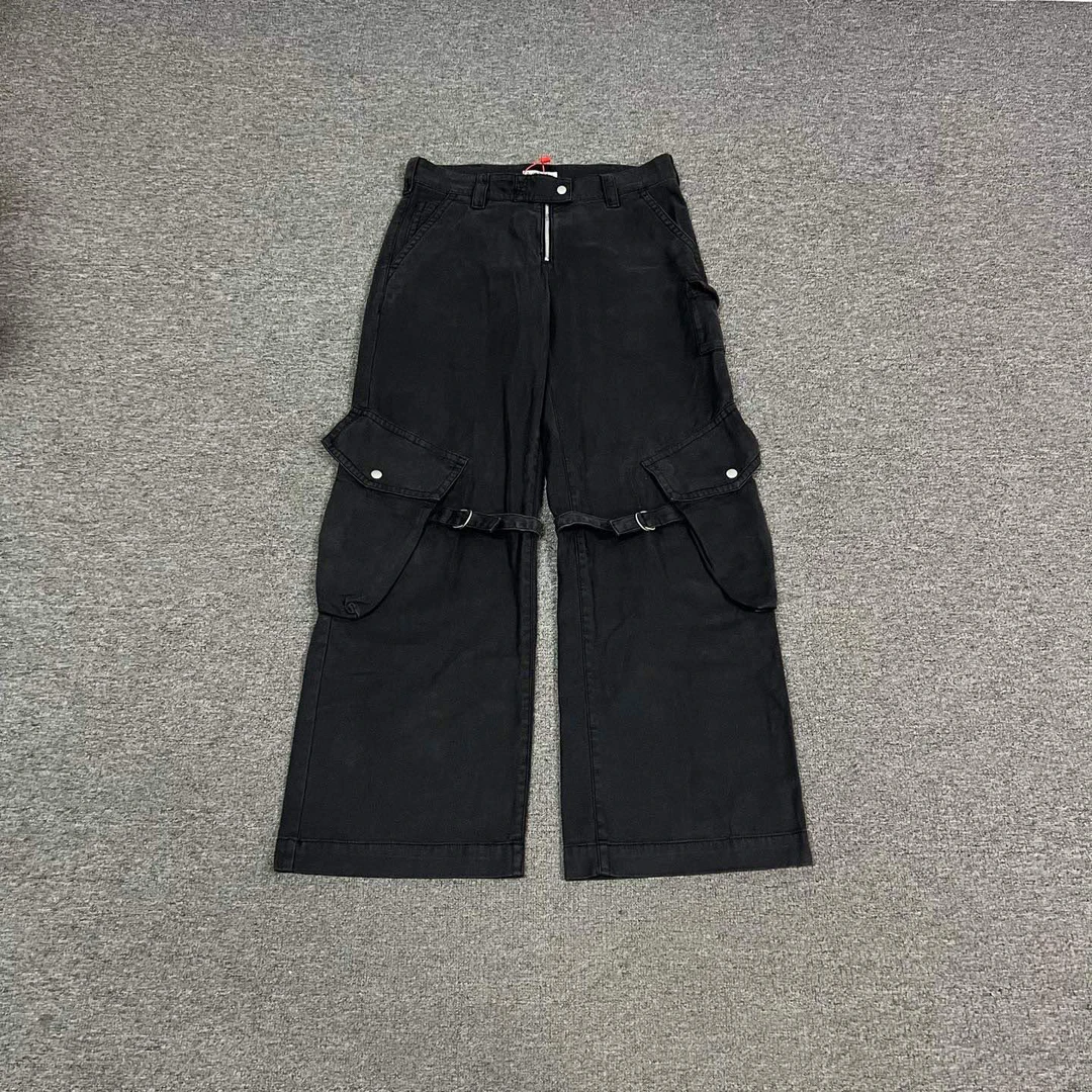 99新 Acne studio cargo 水洗绑带工装裤 40码