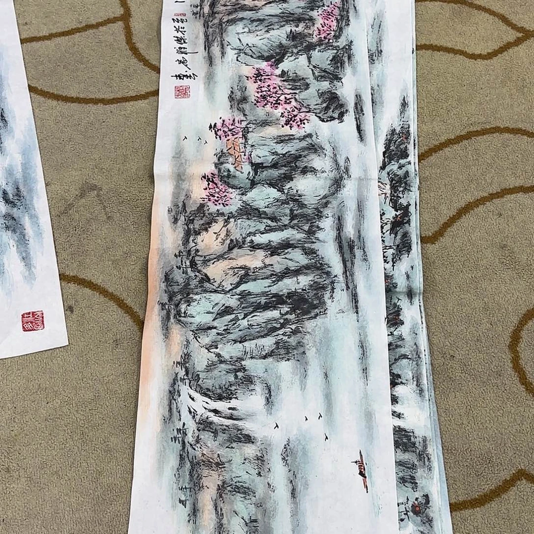 国画国画老师作品刘