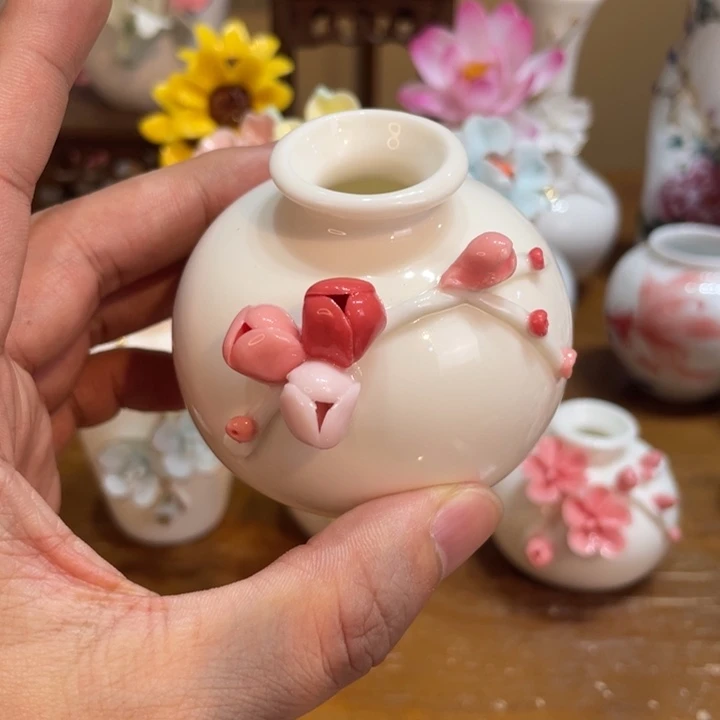 摆件手工精致花瓶摆件