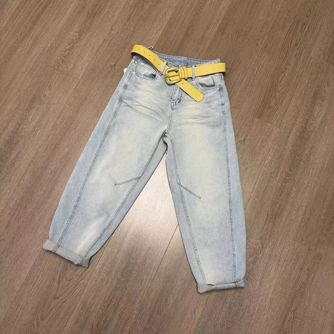 61998~老爹裤牛仔