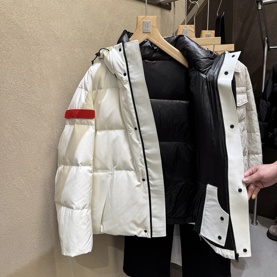306克充绒！昂贵压胶工业！【CH】工装户外冲锋衣男士羽绒服2603