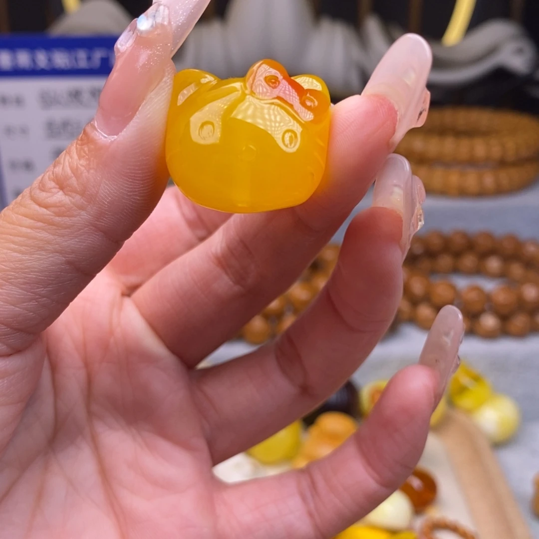 皮质非金属跑环猫头