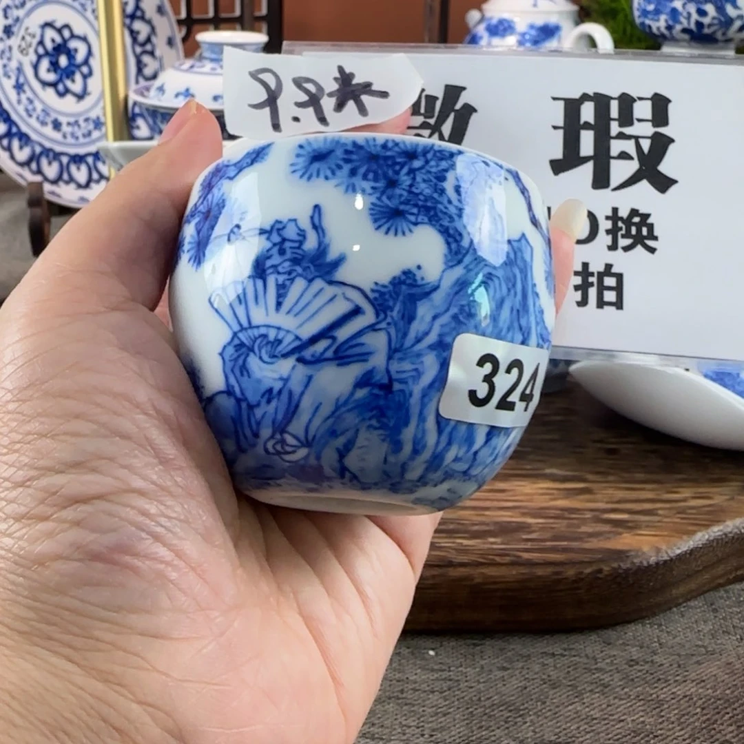 景德镇陶瓷手绘茶器324