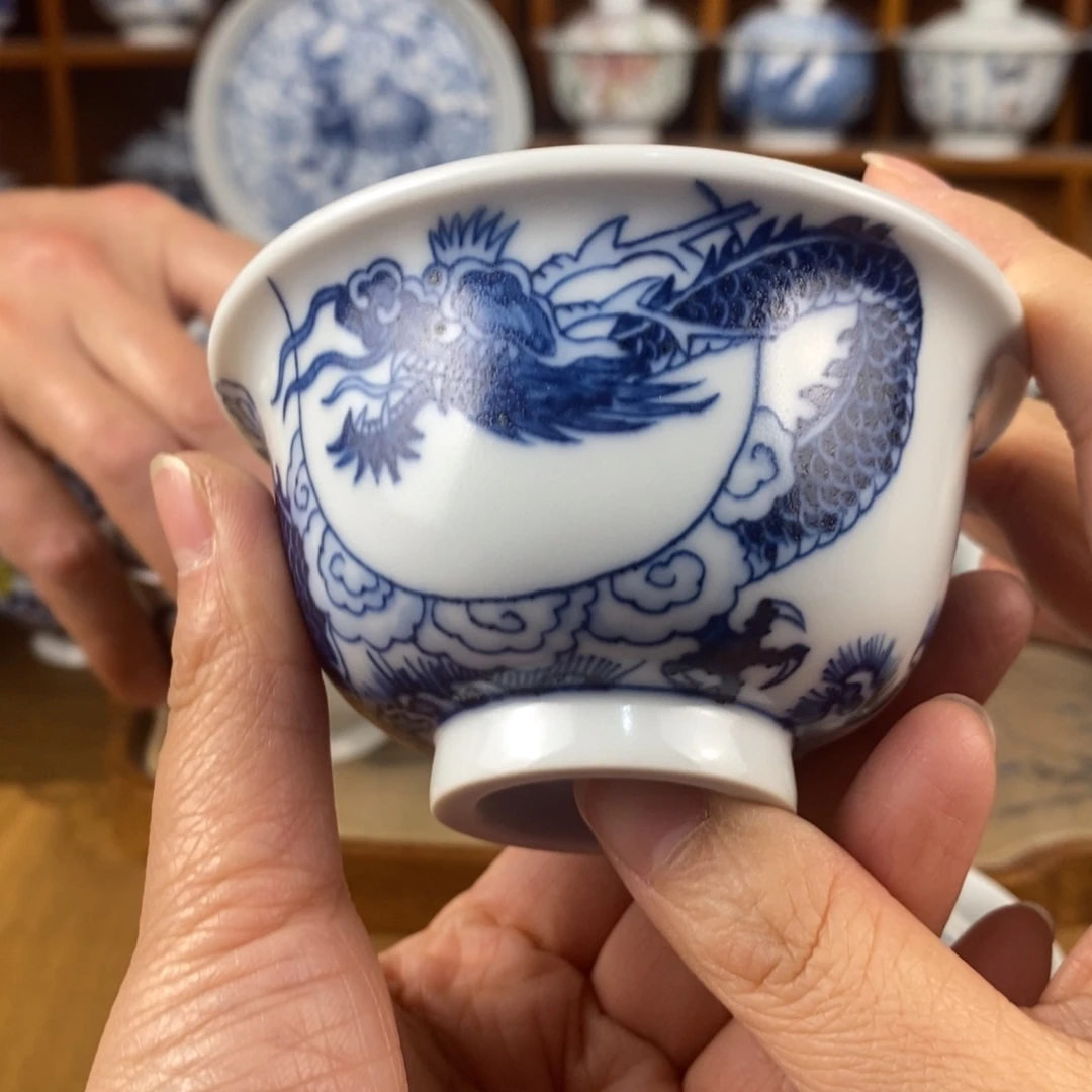 瓷片景德镇陶瓷手绘茶器996