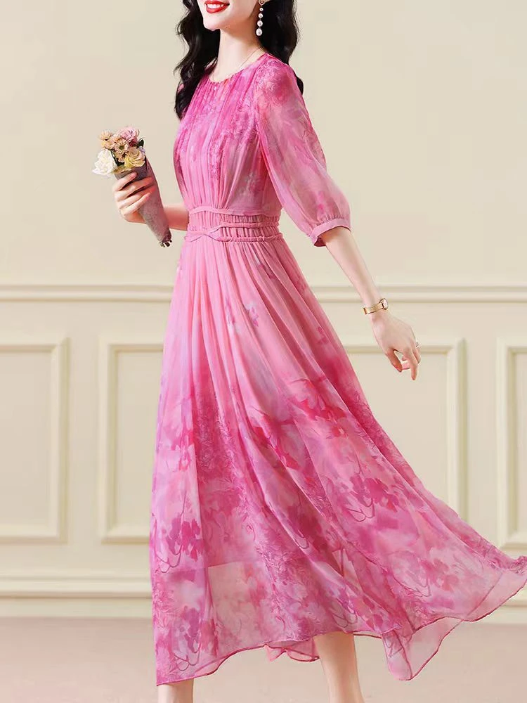 【101-110】(WG现货) 夏季时尚百搭连衣裙