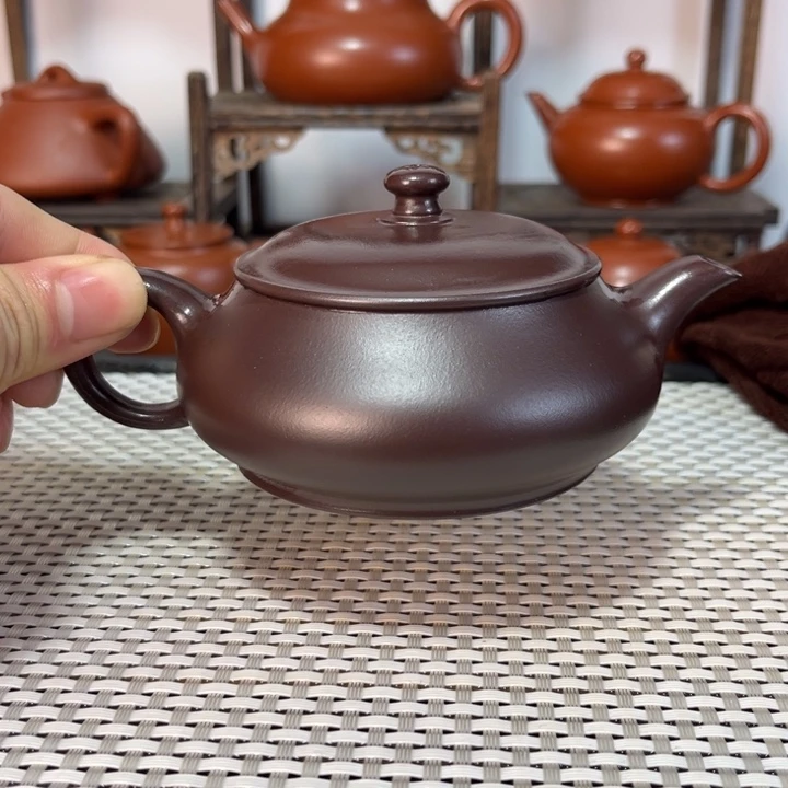 茶壶紫砂原矿紫砂手工制作