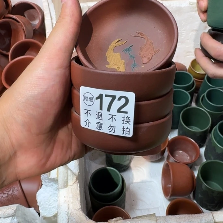 紫砂茶壶宜兴紫砂微瑕172