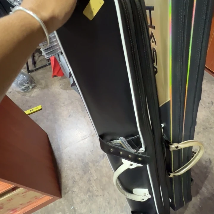 黑色双层杆包带支架