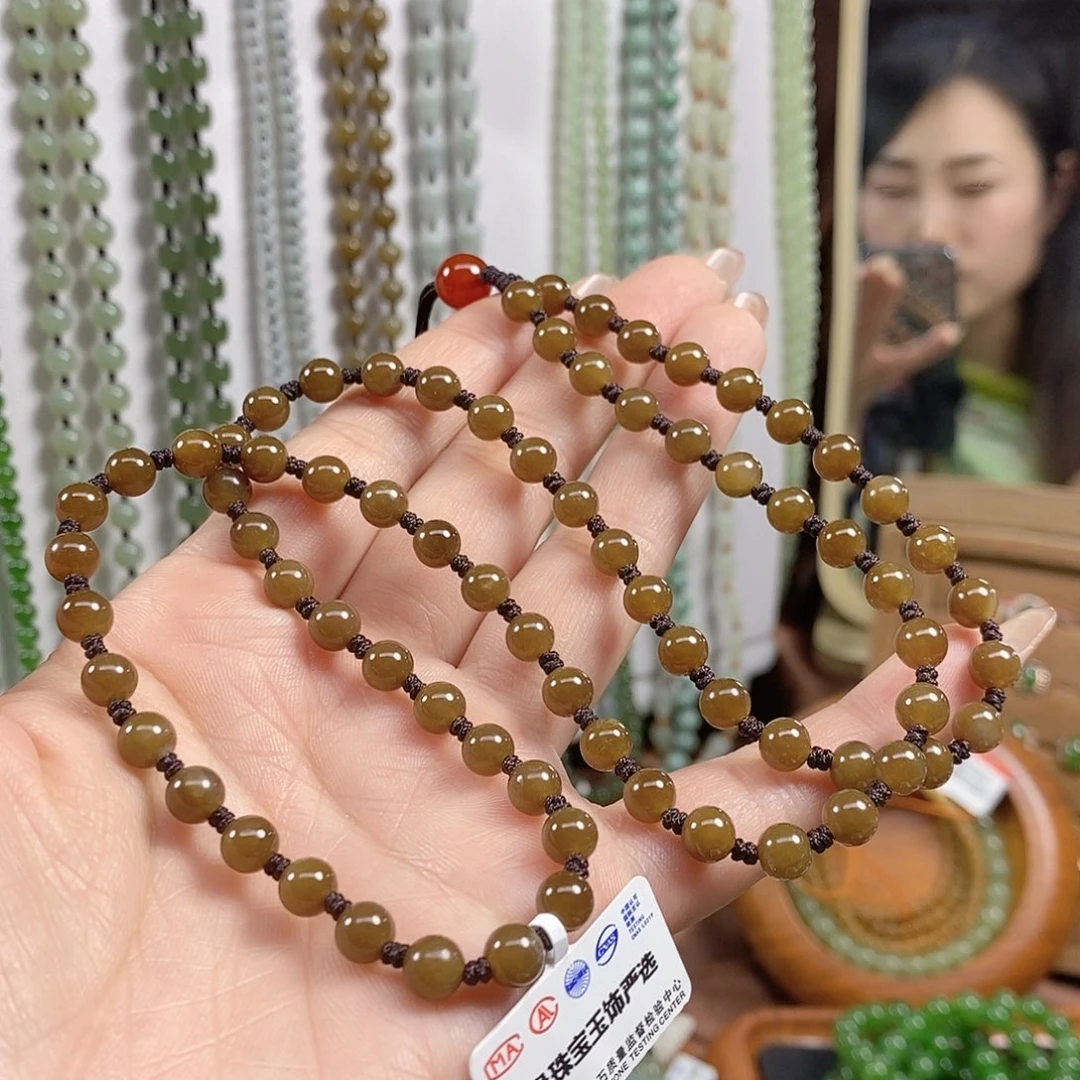 和田玉颈饰未镶嵌程****n