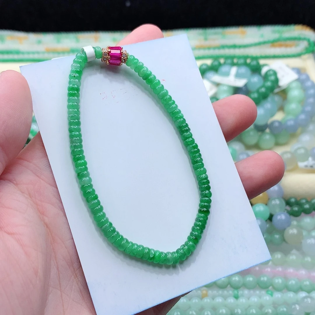 【闪购商品】项链未镶嵌翡翠一**仔买断不退不换，缅甸天然翡翠