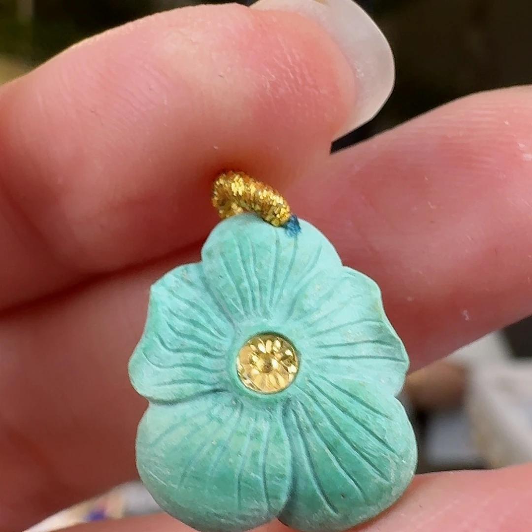 绿松石珠宝奇石未镶嵌