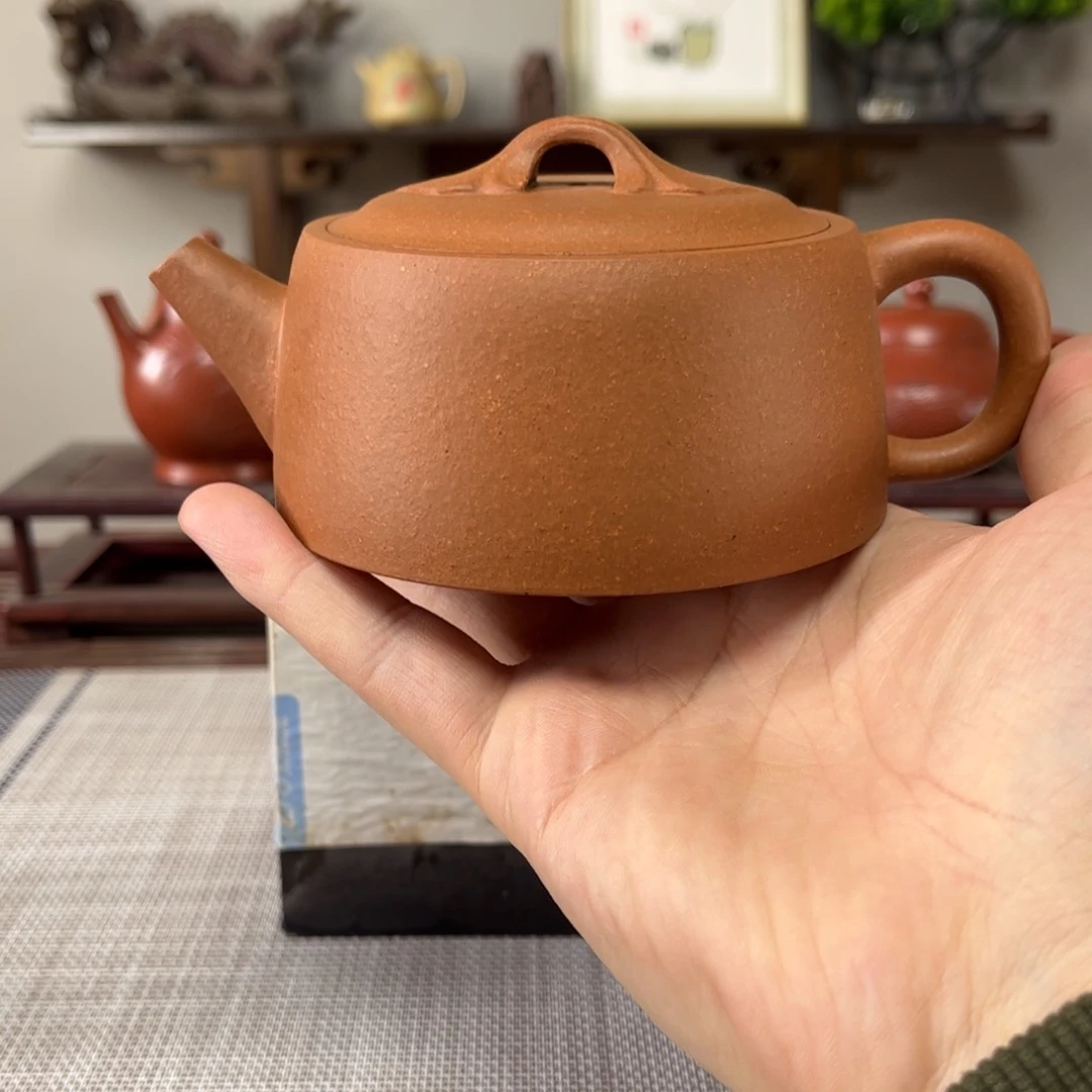 紫砂茶壶一**启微瑕处理
