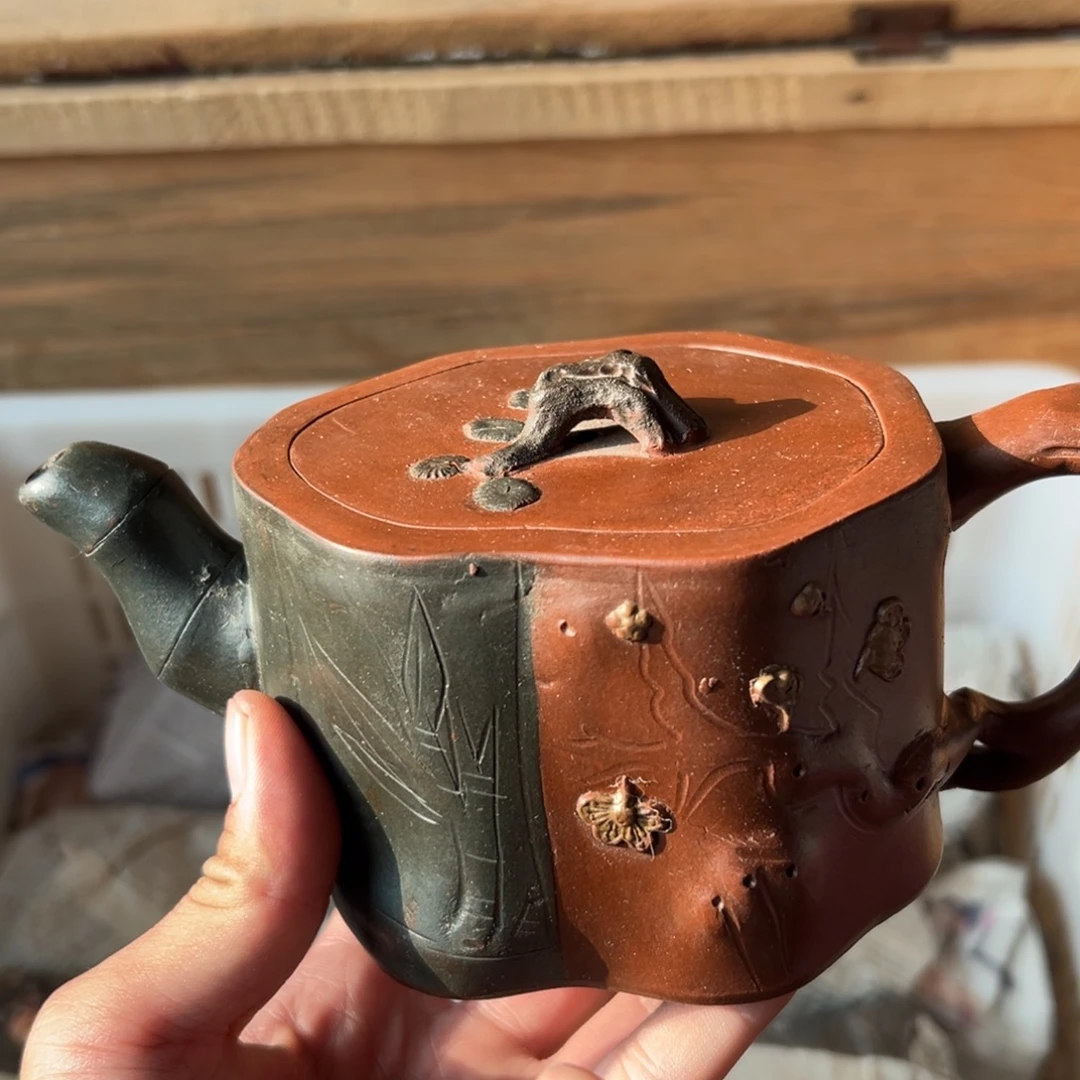 紫砂茶壶老厂紫砂壶一件！