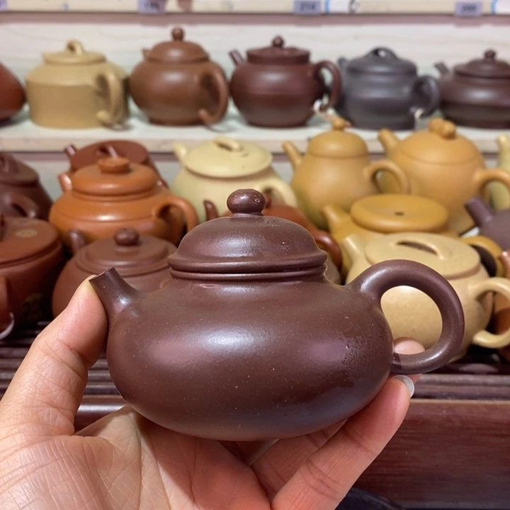 茶壶紫砂微瑕处理一把