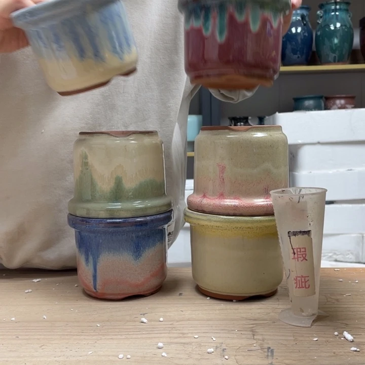 紫砂花盆多肉花盆微瑕134