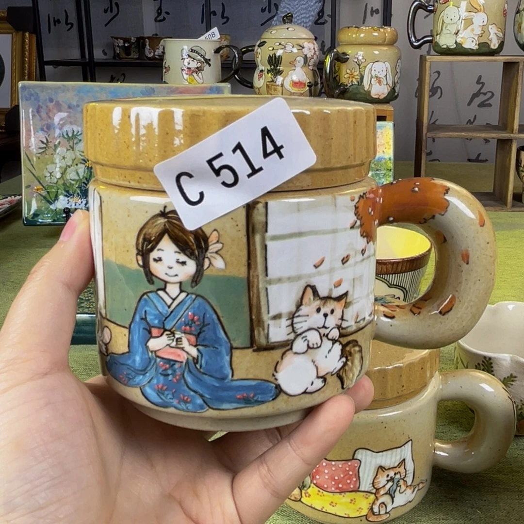 【闪购商品】摆件天**城桃园山房原创手绘作品