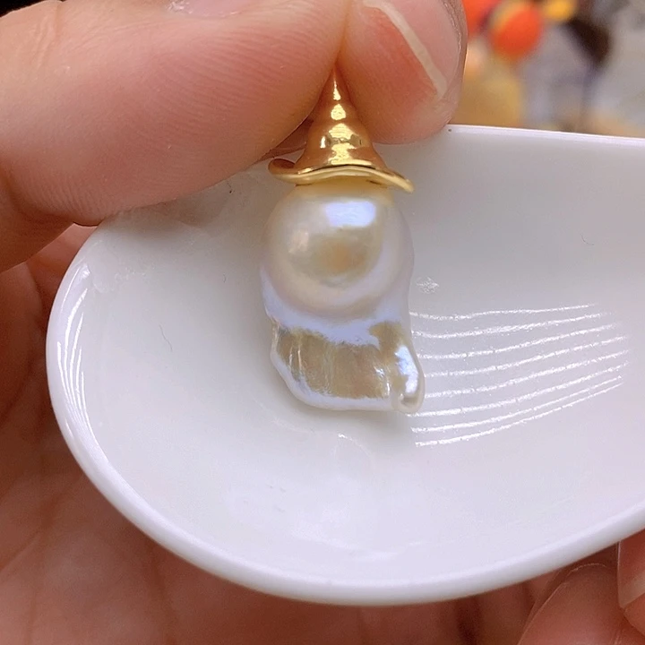 淡水珍珠未镶嵌颈饰304