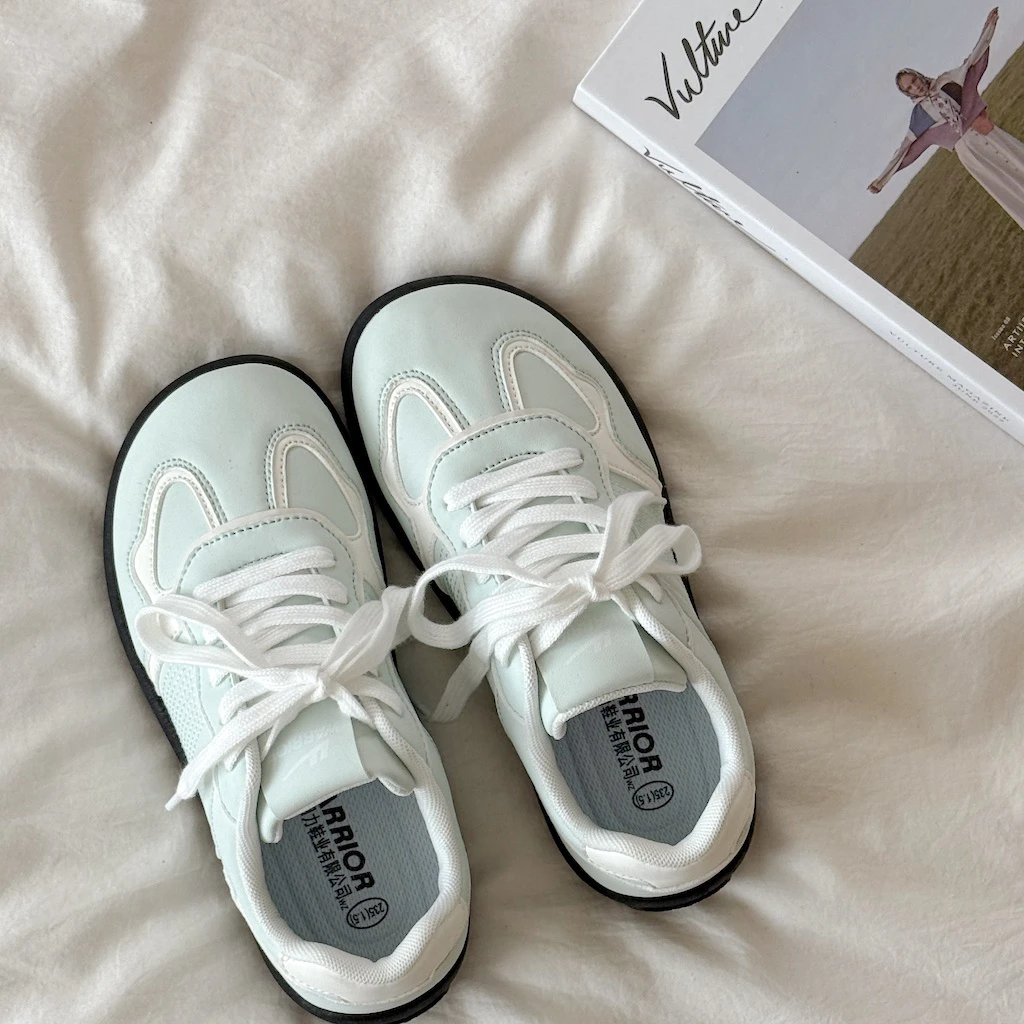 回力奶fufu小白鞋女鞋配裙子2025秋季新款丑萌chic小众板鞋德训鞋