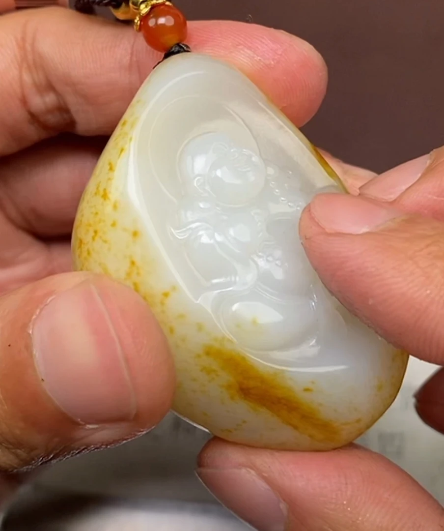 p1.17和田玉挂件多样性拍一发一未镶嵌131