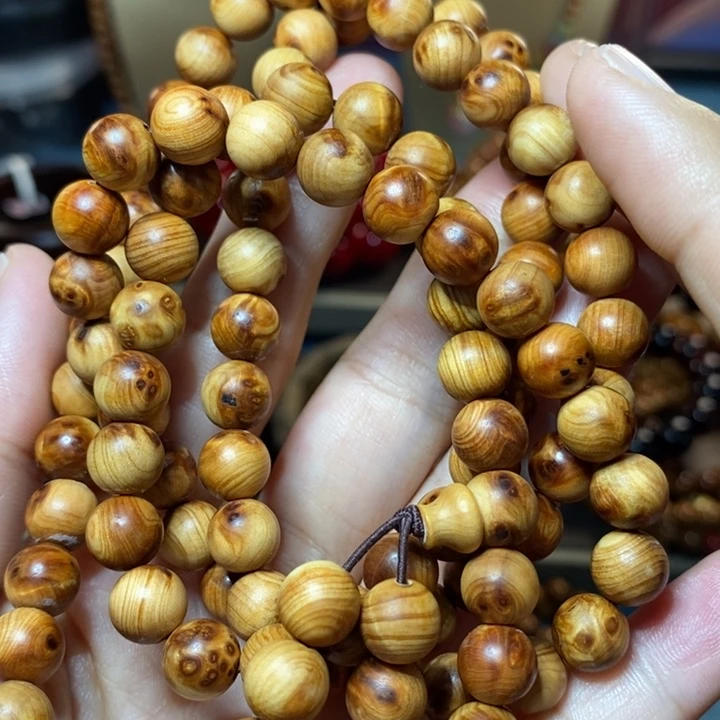 柏木留疤0.8崖柏陈化料的