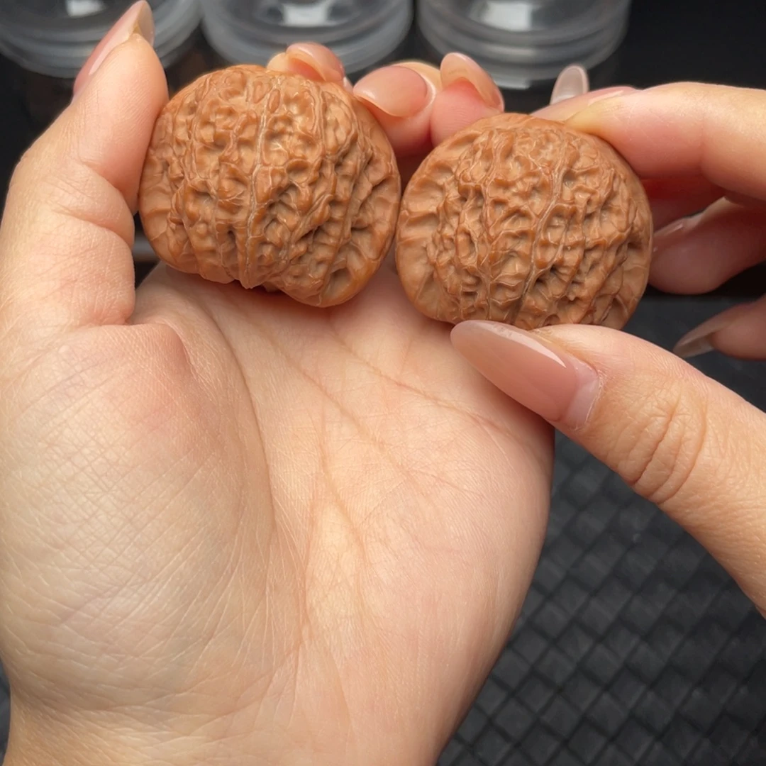 吊坠文玩核桃血麒麟40微修