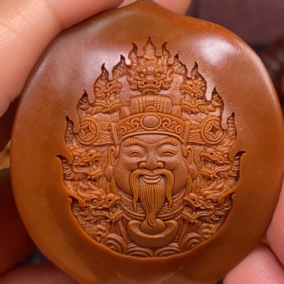 猴头核桃吊坠橄榄核桃